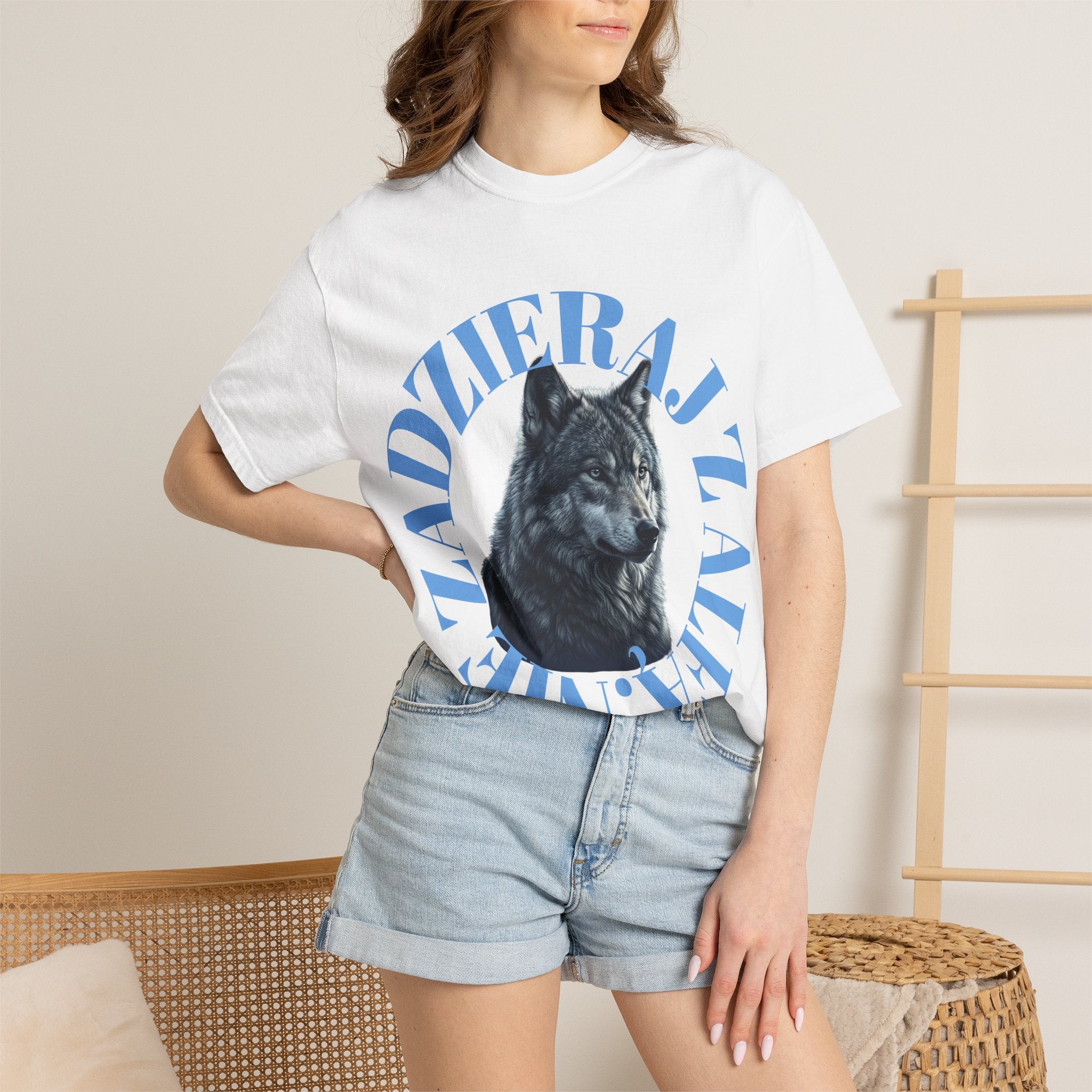 T-shirt 'nie zadzieraj z alfą'